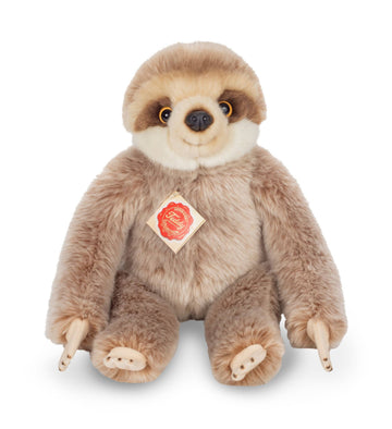 Faire-Teddy Hermann stuffed animal Plush Sloth 22 cm - Floppy, plush soft toy by Teddy Hermann -